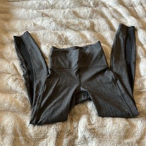 New Lululemon fast and free grey leggings
